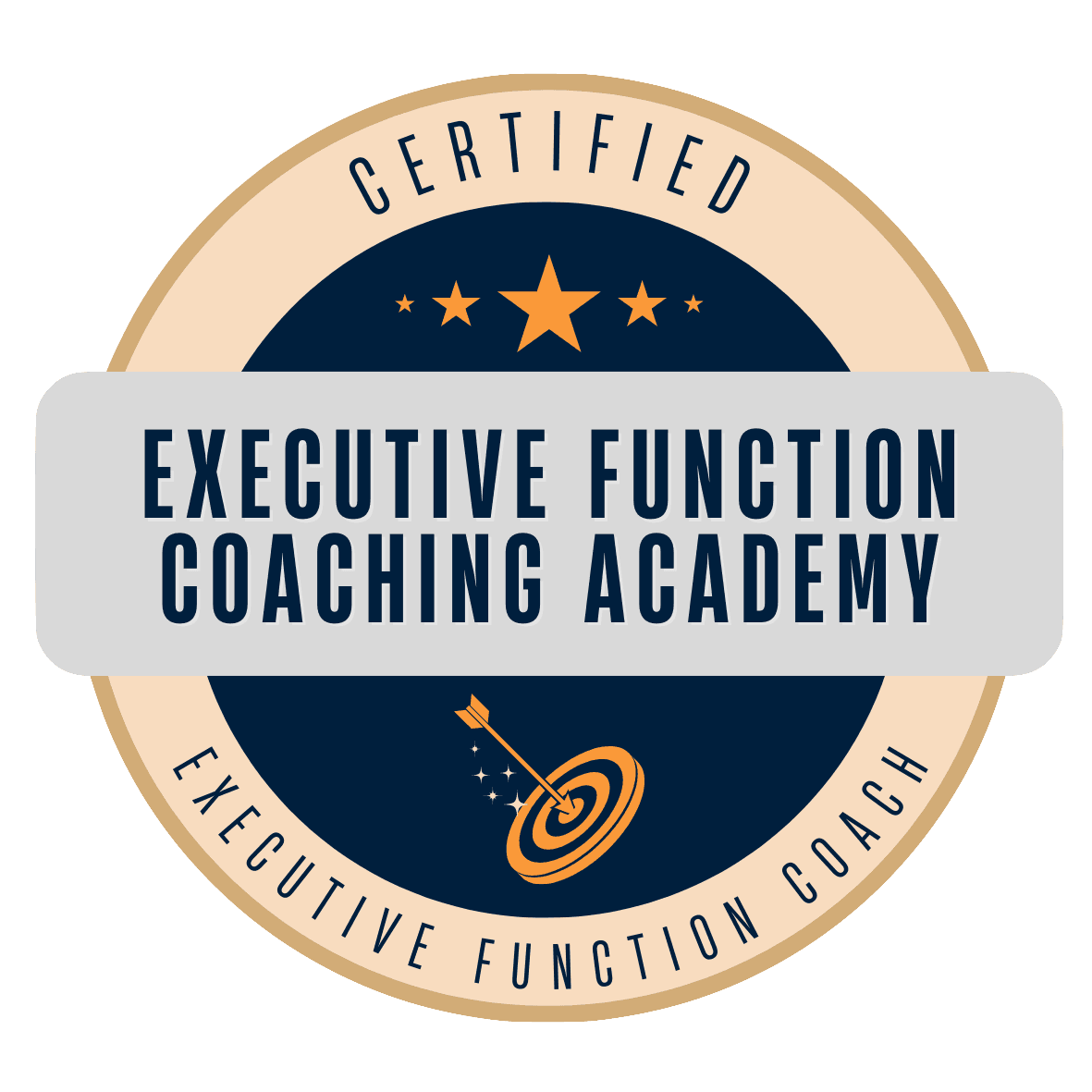 Certified Executive Function Coach badge